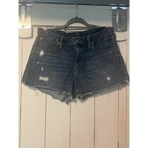 Polo Ralph Lauren Shorts Women's 32 Crosby Relaxed Blue Denim Cotton Sz 32